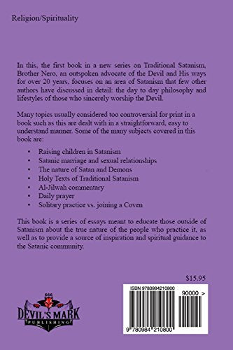 Satanism: A Beginner's Guide to the Religious Worship of Satan and Demons Volume I: Philosophy