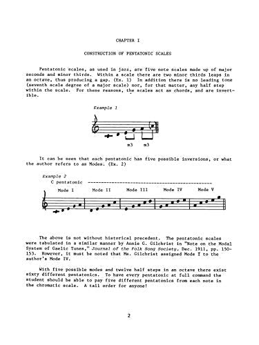 Pentatonic Scales for Jazz Improvisation (The Ramon Ricker Jazz Improvisation)