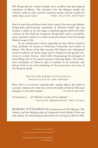 The Iliad: The Fitzgerald Translation by Homer