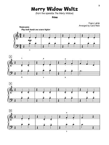 Famous & Fun Duets, Bk 1: 7 Duets for One Piano, Four Hands