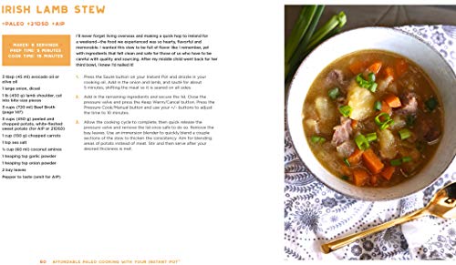 Affordable Paleo Cooking with Your Instant Pot: Quick + Clean Meals on a Budget