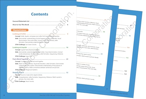 Evan-Moor Smart Start STEM Workbook, Grade 1, Science, Technology, Engineering, Math, Hands On Activities, Problem Solving, Critical Thinking, Fine Motor Skills, Sequencing, Animals, Homeschool — back cover