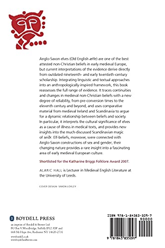 Elves in Anglo-Saxon England: Matters of Belief, Health, Gender and Identity (Anglo-Saxon Studies, 8)
