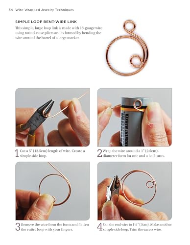 Wire-Wrapped Jewelry Techniques: Tools and Inspiration for Creating Your Own Fashionable Jewelry (Fox Chapel Publishing) 30 Expert Wire-Wrapping Techniques Step-by-Step, plus 8 Stylish Projects