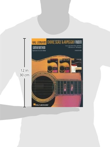 Guitar Chord, Scale and Arpeggio Finder Hal Leonard Guitar Method Easy Guide to Over 1,100 Chords, 1,300 Scales and 1,300 Arpeggios Complete Guitar Reference Book