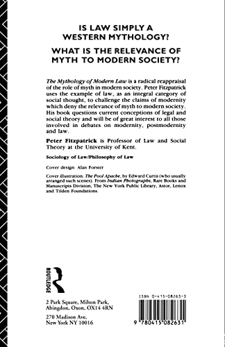 The Mythology of Modern Law (Sociology of Law and Crime)
