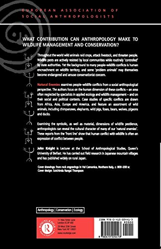 Natural Enemies (European Association of Social Anthropologists) — back cover