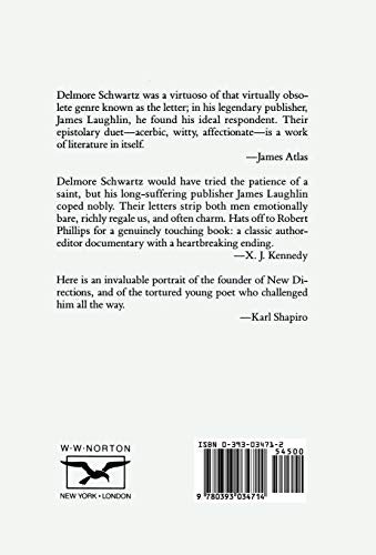 Delmore Schwartz and James Laughlin: Selected Letters