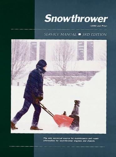 Snowthrower Service Ed 3
