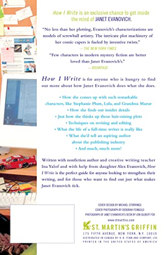 How I Write by Evanovich, Janet