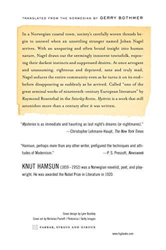 Mysteries: A Novel (FSG Classics)