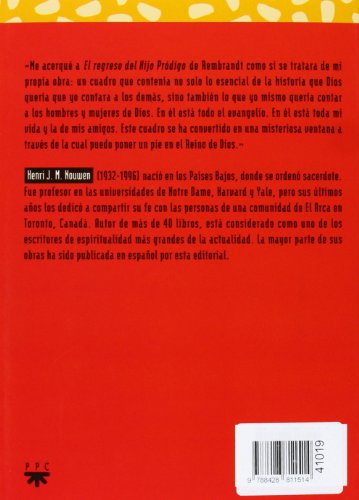 El regreso del hijo pródigo: Meditaciones ante un cuadro de Rembrandt