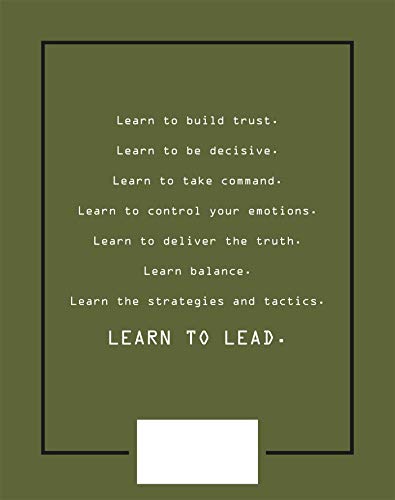 Leadership Strategy and Tactics: Field Manual — back cover