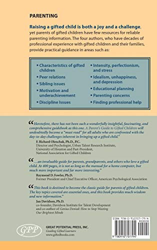 A Parent's Guide to Gifted Children