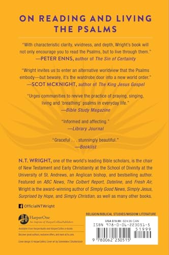 CASE FOR PSALMS by Wright, N T