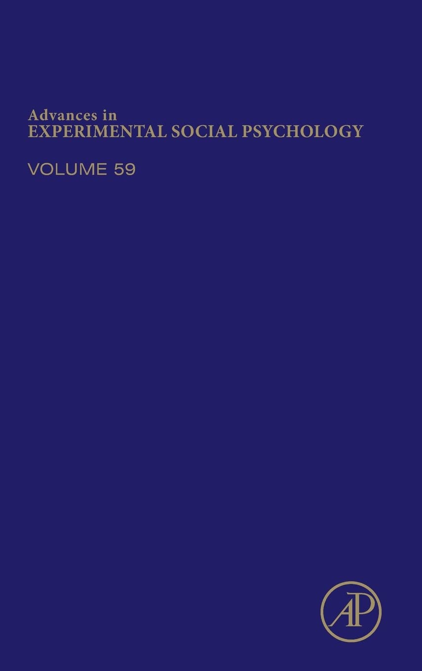 Advances in Experimental Social Psychology (Volume 59)