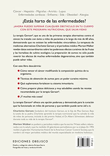 La terapia Gerson: el programa nutricional definitivo para s