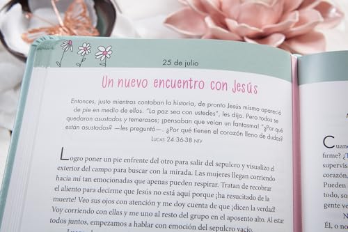 Confía en Dios con cada aliento: 365 devociones diarias para mujeres - Encuentra esperanza en los altibajos de la vida (Spanish Edition)