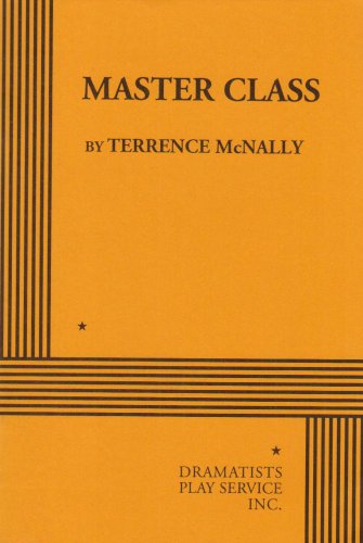 Master Class. (Acting Edition for Theater Productions)