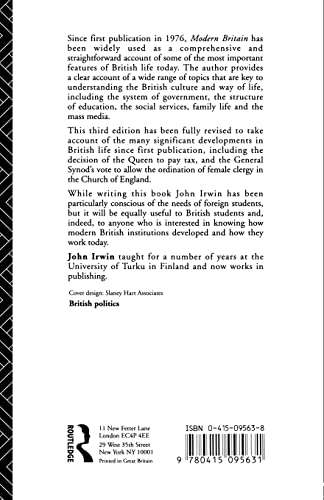 Modern Britain: An Introduction