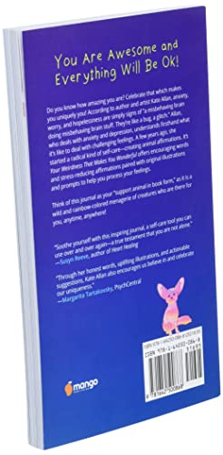 Its Your Weirdness that Makes You Wonderful: A Self-Acceptance Prompt Journal (Art Therapy, Anxiety Journal for Strong Women) (TheLatestKate)