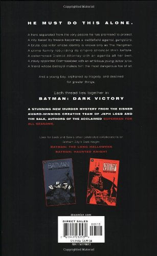 Batman: Dark Victory by Jeph Loeb (Hardcover)