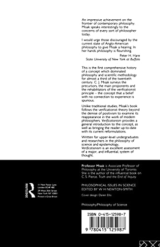 Verificationism (Philosophical Issues in Science)