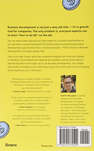 What, Exactly, Is Business Development?: A Primer on Getting Deals Done