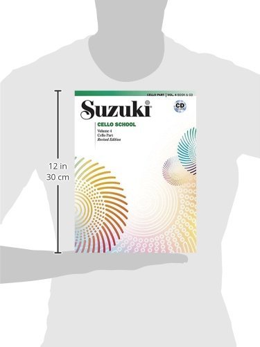 Suzuki Cello School, Vol 4: Cello Part, Book & CD