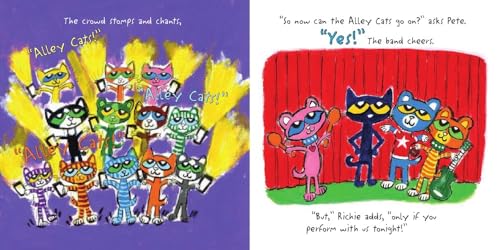 Pete the Cat Rocks On!: Includes Over 30 Stickers!