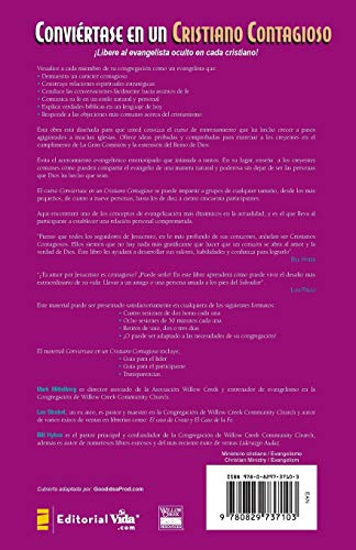 Conviertase en un Cristiano Contagioso/Alumno — back cover