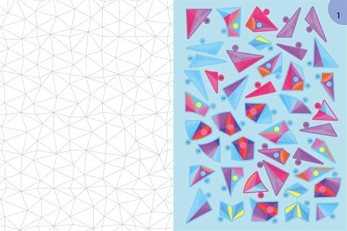 Sticker By Numbers: Mandalas: Create Amazing 3-D Pictures