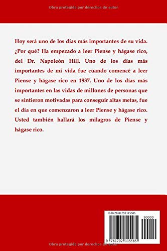 Piense y H?ase Rico: 1937 Edici? (Spanish Edition)