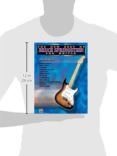 The New Best of Bruce Springsteen for Guitar: Easy TAB Deluxe (The New Best of... for Guitar)