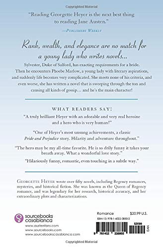 Sylvester: or The Wicked Uncle (Regency Romances, 17) — back cover