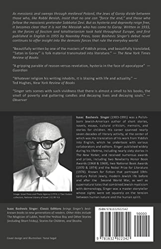 Satan in Goray (Isaac Bashevis Singer: Classic Editions)