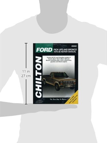 Ford Pick-ups and Bronco, 1976-86 (Chilton Total Car Care Series Manuals)