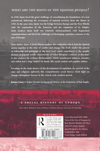 Early Modern Spain: A Social History (Social History of Europe)