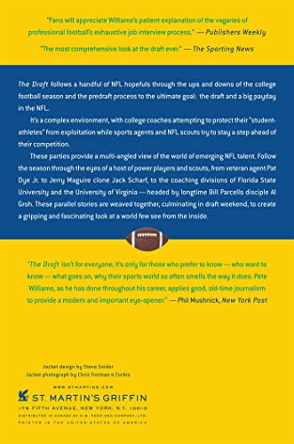 The Draft: A Year Inside the NFL's Search for Talent