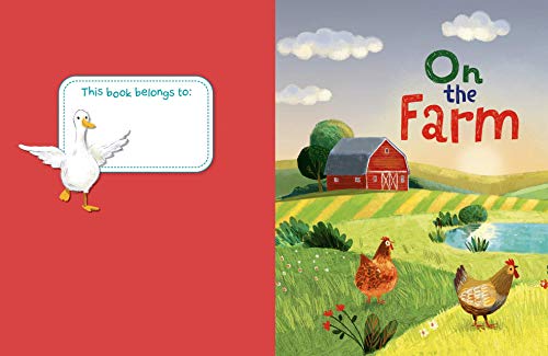 On The Farm - Children's Padded Board Book
