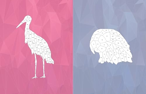 Sticker By Number: Feathered Friends – Sticker Mosaics for Fun & Relaxation