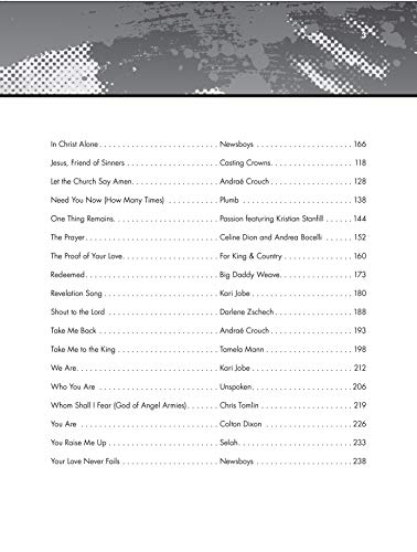 The Giant Book of Christian Sheet Music: Piano/Vocal/Guitar