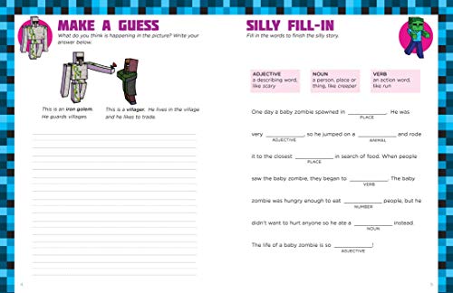 Writing for Minecrafters: Grade 1 by Sky Pony Press