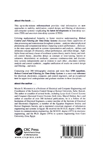 Robust Control and Filtering for Time-Delay Systems