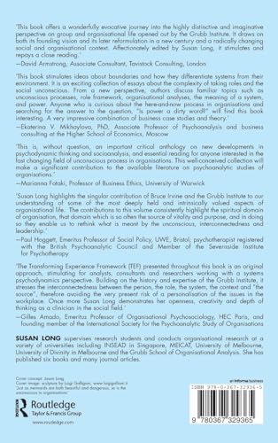 Transforming Experience in Organisations: A Framework for Organisational Research and Consultancy