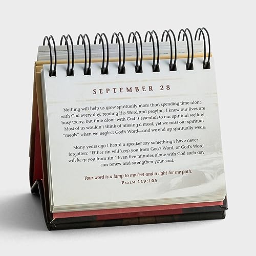 Billy Graham - Wisdom for Each Day - An Inspirational DaySpring DayBrightener - Perpetual Calendar
