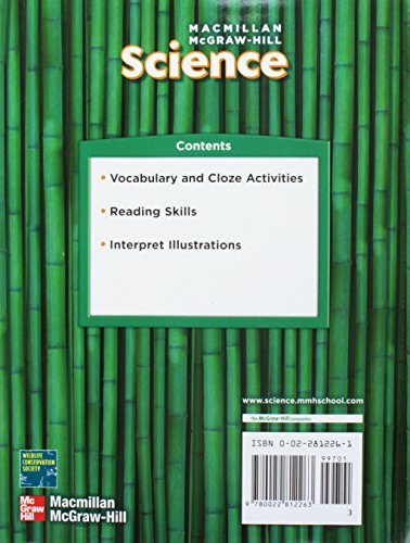 Macmillan/McGraw-Hill Science, Grade 3, Reading in Science Workbook (OLDER ELEMENTARY SCIENCE)
