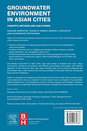 Groundwater Environment in Asian Cities: Concepts, Methods and Case Studies