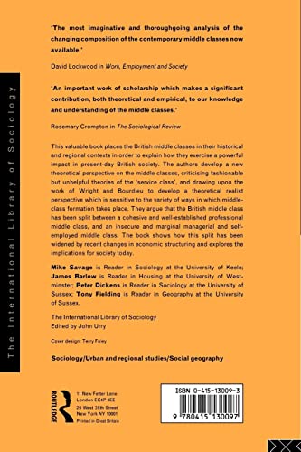 Property Bureaucracy & Culture: Middle Class Formation in Contemporary Britain (International Library of Sociology)