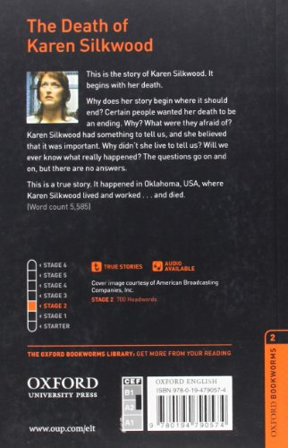 Oxford Bookworms Library: The Death of Karen Silkwood: Level 2: 700-Word Vocabulary (Oxford Bookworms Library: Stage 2)